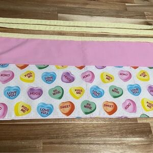 Colorful Candy Heart Print Aprons
